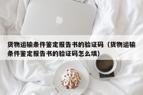 货物运输条件鉴定报告书的验证码（货物运输条件鉴定报告书的验证码怎么填）