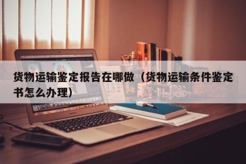 货物运输鉴定报告在哪做（货物运输条件鉴定书怎么办理）