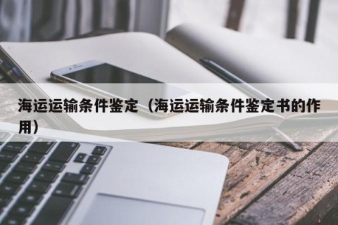 海运运输条件鉴定（海运运输条件鉴定书的作用）