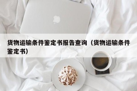 货物运输条件鉴定书报告查询（货物运输条件鉴定书）