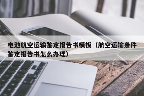 电池航空运输鉴定报告书模板（航空运输条件鉴定报告书怎么办理）