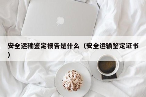 安全运输鉴定报告是什么（安全运输鉴定证书）