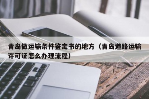青岛做运输条件鉴定书的地方（青岛道路运输许可证怎么办理流程）
