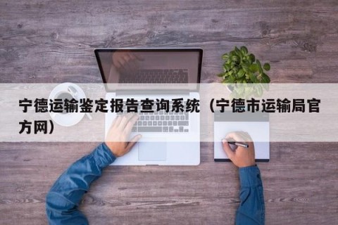 宁德运输鉴定报告查询系统（宁德市运输局官方网）