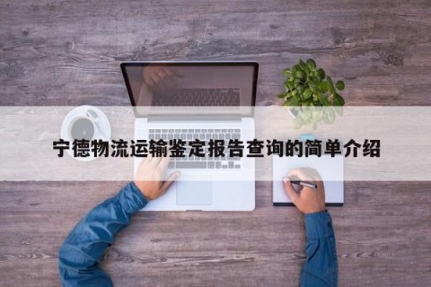 宁德物流运输鉴定报告查询的简单介绍