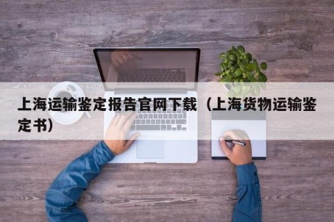 上海运输鉴定报告官网下载（上海货物运输鉴定书）
