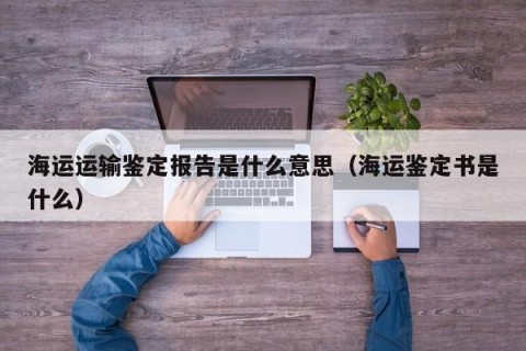 海运运输鉴定报告是什么意思（海运鉴定书是什么）