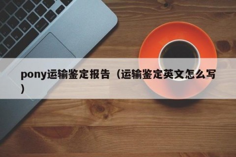 pony运输鉴定报告（运输鉴定英文怎么写）