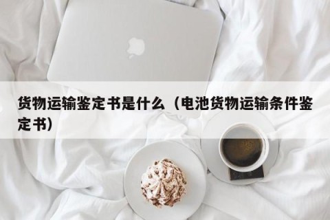 货物运输鉴定书是什么（电池货物运输条件鉴定书）