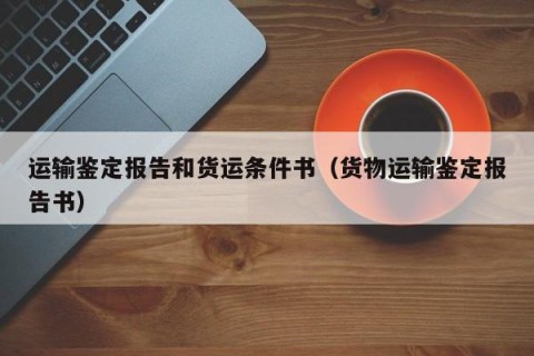 运输鉴定报告和货运条件书（货物运输鉴定报告书）