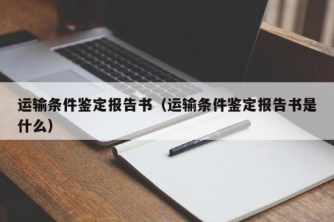 运输条件鉴定报告书（运输条件鉴定报告书是什么）