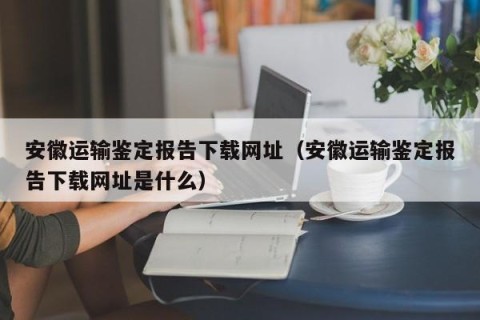 安徽运输鉴定报告下载网址（安徽运输鉴定报告下载网址是什么）