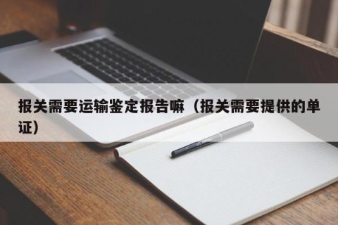 报关需要运输鉴定报告嘛（报关需要提供的单证）