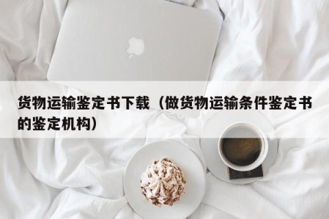 货物运输鉴定书下载（做货物运输条件鉴定书的鉴定机构）