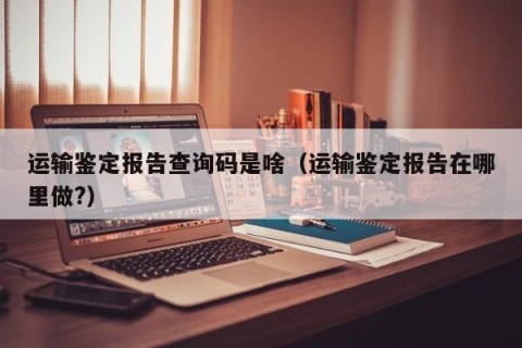 运输鉴定报告查询码是啥（运输鉴定报告在哪里做?）